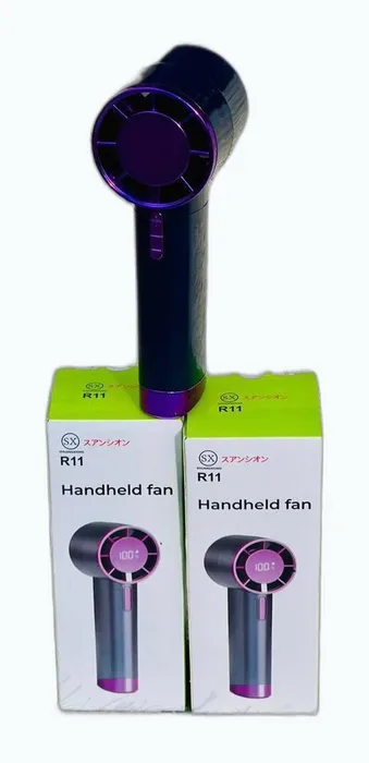 R11 Handheld Fan with packaging